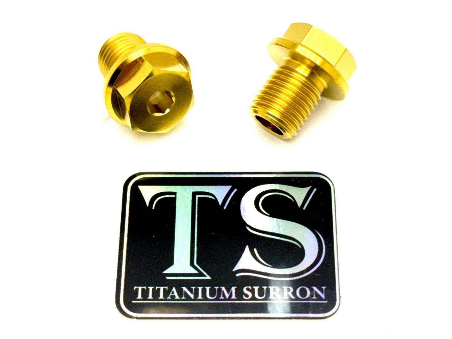 Titanium FastAce Fork Axle Bolts. ALX13RC (2.0) and AXH12RV (3.0)