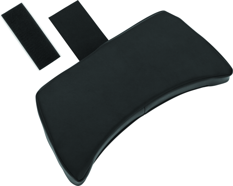 Kuryakyn Tour-Pak Relocator Filler Pad for Harley Davidson Touring bikes 1997-2013, shown installed on motorcycle.
