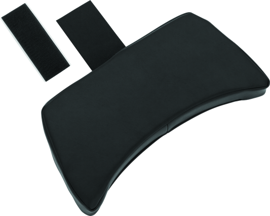 Kuryakyn Tour-Pak Relocator Filler Pad for Harley Davidson Touring bikes 1997-2013, shown installed on motorcycle.