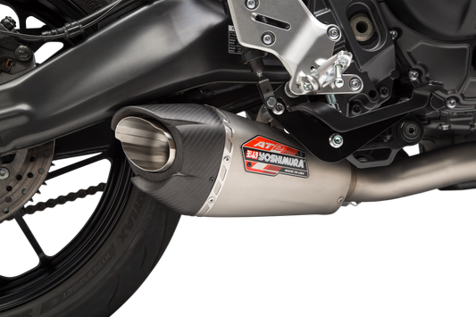 YOSHIMURA, Yoshimura 13992AP521 Exhaust Race AT2 Full System SS/SS/CF for Yamaha