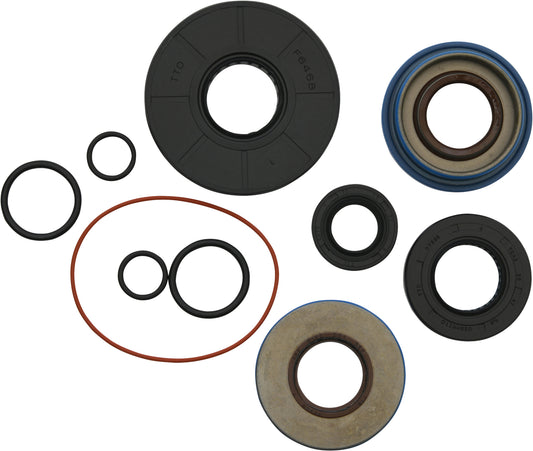 All Balls transmission seal kit for smooth gear shifting, includes multiple seals and parts for motorcycle or vehicle transmission.