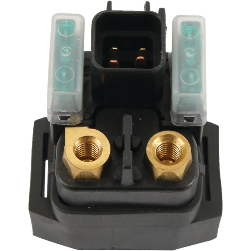QuadBoss starter solenoid and relay for Suzuki LT-F250 Ozark ATV, 2002-2007, showing the electrical components.
