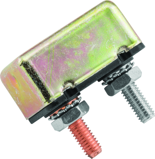 QuadBoss 403190 circuit breaker for Polaris ATV and Sportsman models, compact electrical part with wiring connections visible