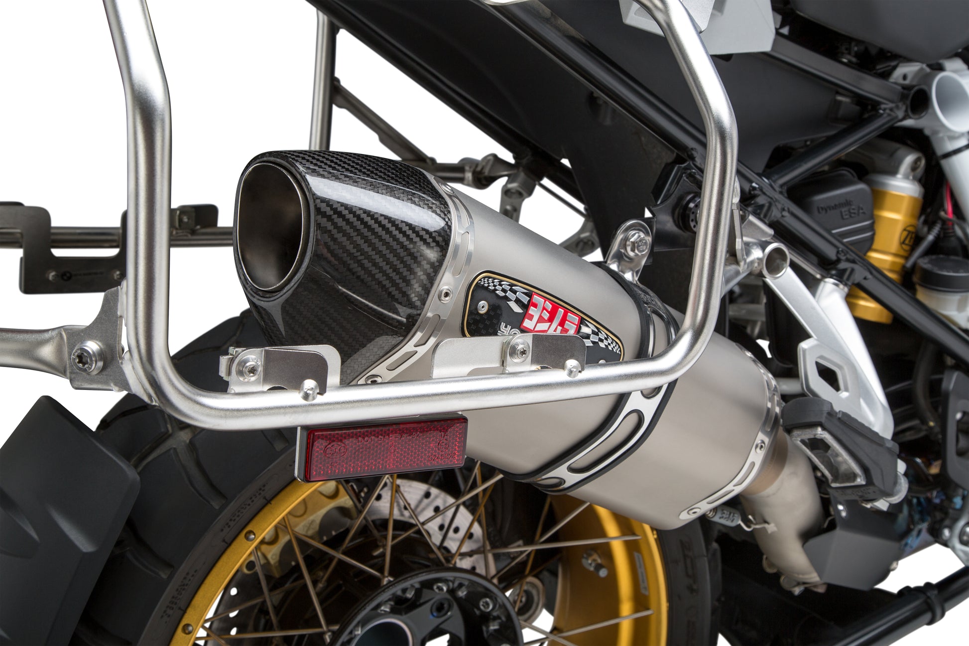 YOSHIMURA Yoshimura Exhaust Street R 77 Slip-On SS SS CF Works motorcycle exhaust with stainless steel and carbon fiber components