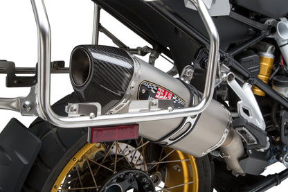 YOSHIMURA Yoshimura Exhaust Street R 77 Slip-On SS SS CF Works motorcycle exhaust with stainless steel and carbon fiber components