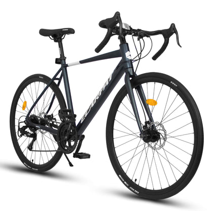 Hycline Dorace SLR 700x28C bicycle tires mounted on bike wheels, showcasing durable rubber tread and sidewall details.