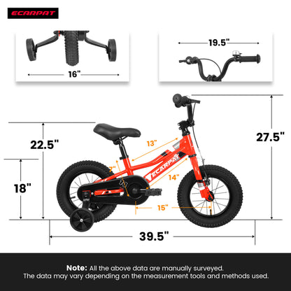Ecarpat GrowTo18 18“ Kid Bike - Howling Moto