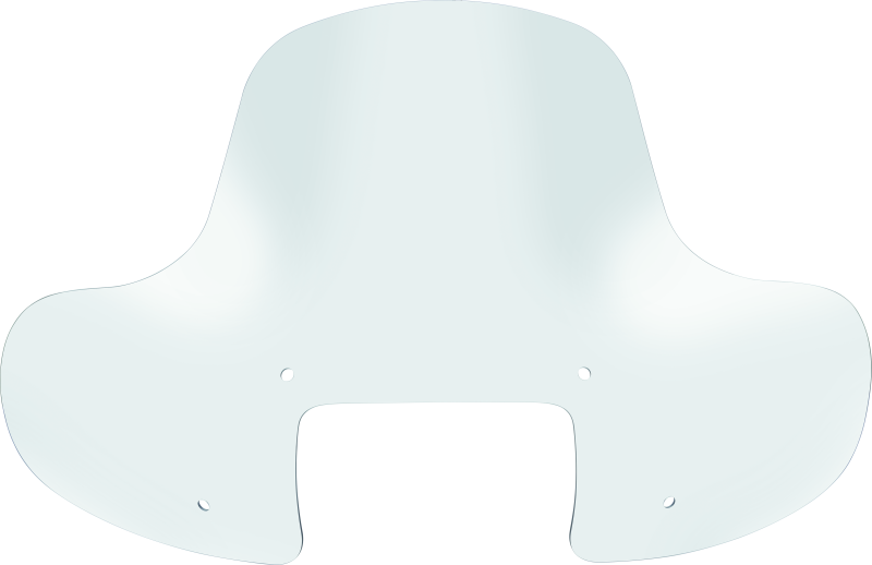QuadBoss quick-release windshield installed on Arctic Cat 400 4x4 and Honda TRX500 ATV, showcasing durable clear plastic with mounting hardware.