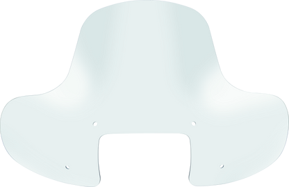 QuadBoss quick-release windshield installed on Arctic Cat 400 4x4 and Honda TRX500 ATV, showcasing durable clear plastic with mounting hardware.