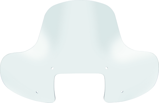 QuadBoss quick-release windshield installed on Arctic Cat 400 4x4 and Honda TRX500 ATV, showcasing durable clear plastic with mounting hardware.