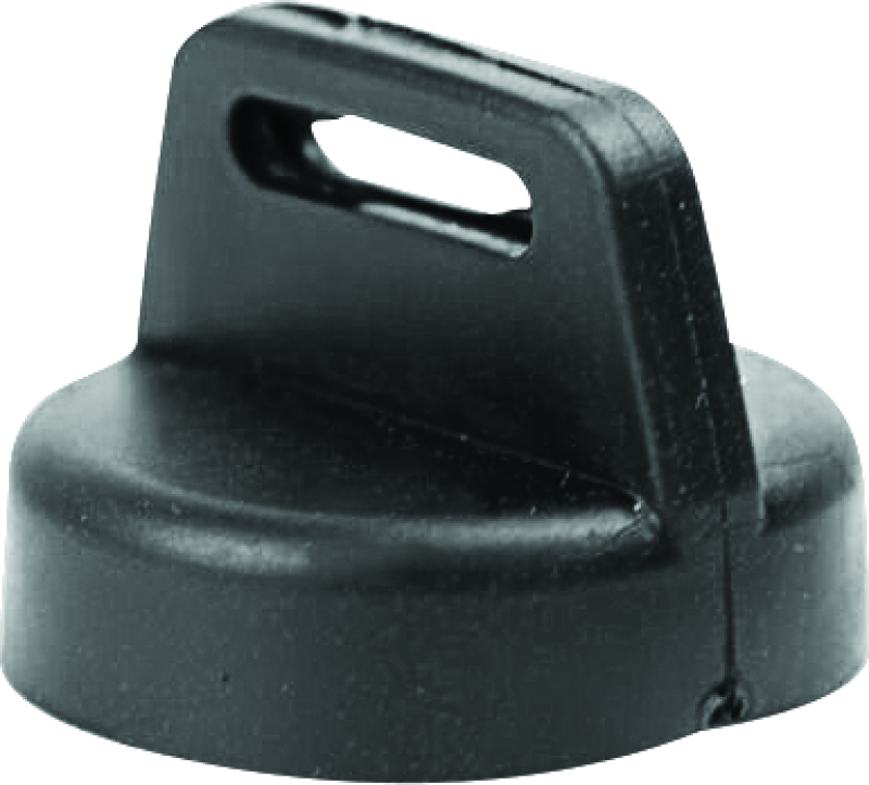 QuadBoss ignition switch cover for Arctic Cat 250 and 300 models (1998-2003), black protective accessory for ignition switch.