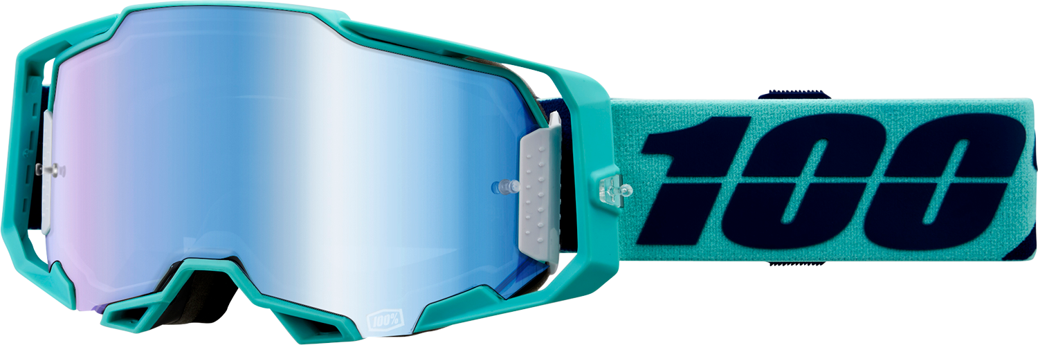 100% Armega Goggles - Esterel - Blue Mirror 50005-00017 - Howling Moto