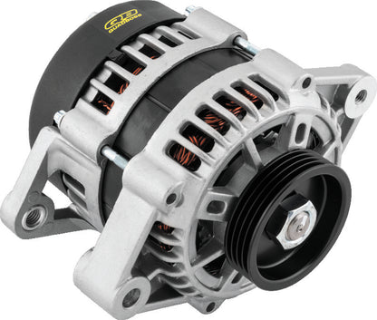QuadBoss alternator for John Deere Gator XUV 825i 4x4, showing the durable automotive component with mounting brackets.