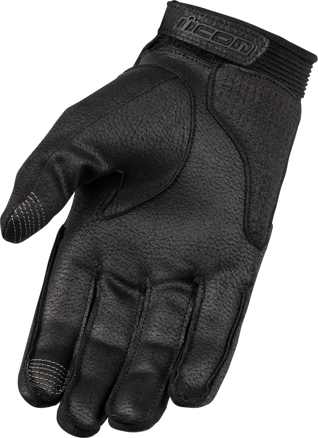 Black Women's Superduty3™ Gloves by Bill's Exhausts in large size, showing the sleek design and durable material.