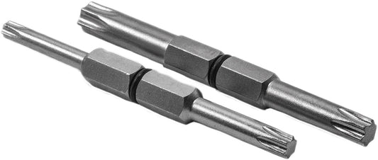 MOTION PRO, Motion Pro 08-0716 Torx Bit Set T25/T30 and T40/T45 with Hard Nickel Pewter Finish