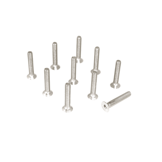 ZSPEC M3-0.5x16mm Fasteners, FHSC, Stainless SUS304, 10-Pack - Howling Moto