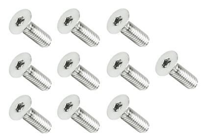 ZSPEC M4-0.7x12mm Fasteners, FHSC, Stainless Steel SUS304, 10-Pack - Howling Moto