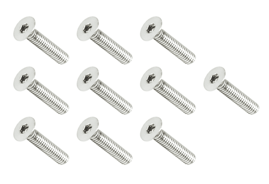ZSPEC M4-0.7x20mm Fasteners, FHSC, Stainless Steel SUS304, 10-Pack - Howling Moto