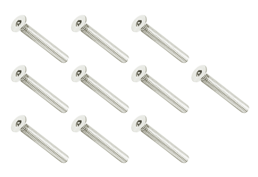 ZSPEC M4-0.7x30mm Fasteners, FHSC, Stainless Steel SUS304, 10-Pack - Howling Moto