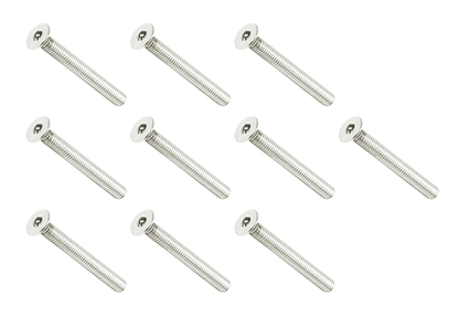 ZSPEC M4-0.7x35mm Fasteners, FHSC, Stainless Steel SUS304, 10-Pack - Howling Moto