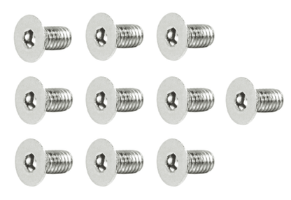 ZSPEC M4-0.7x8mm Fasteners, FHSC, Stainless Steel SUS304, 10-Pack - Howling Moto