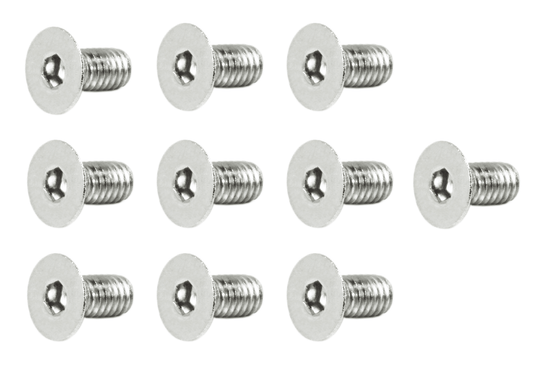 ZSPEC M4-0.7x8mm Fasteners, FHSC, Stainless Steel SUS304, 10-Pack - Howling Moto