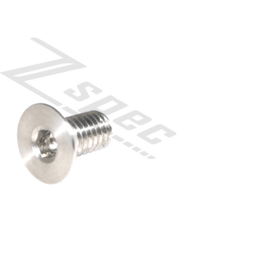 ZSPEC M6-1.0x12mm Flat-Head FHSC Fastener/Bolt, Titanium Grade-5, Per Each - Howling Moto