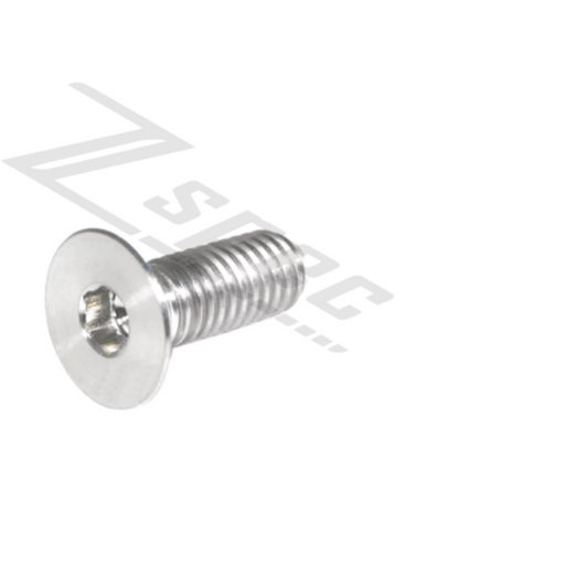 ZSPEC M6-1.0x16mm Flat-Head FHSC Fastener/Bolt, Titanium Grade-5, Per Each - Howling Moto