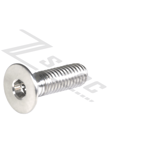 ZSPEC M6-1.0x20mm Flat-Head FHSC Fastener/Bolt, Titanium Grade-5, Per Each - Howling Moto