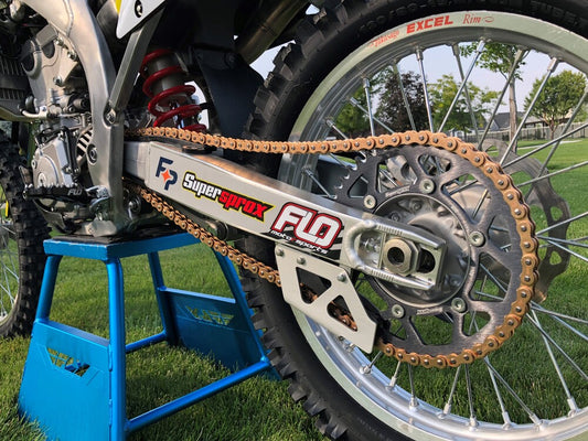 FIRE POWER HEAVY DUTY CHAIN 420X120 GOLD - Howling Moto