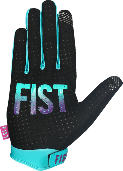 FIST Handwear Breezer Gloves in violet halftone, XS with lightweight mesh and perforated Clarino palm, designed for comfort.