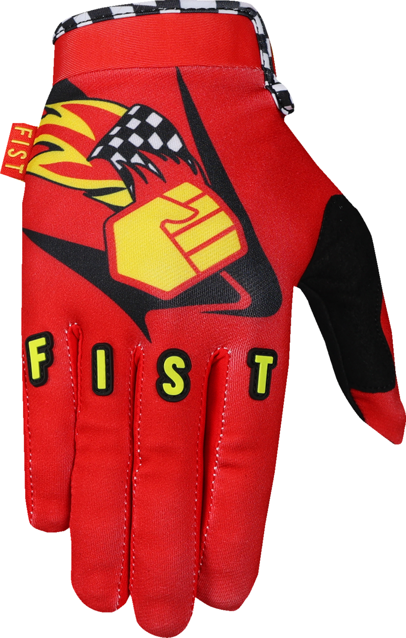 FIST HANDWEAR Strapped Pecker Gloves XL with Clarino® palm for superior grip and comfort, shown in a close-up image.