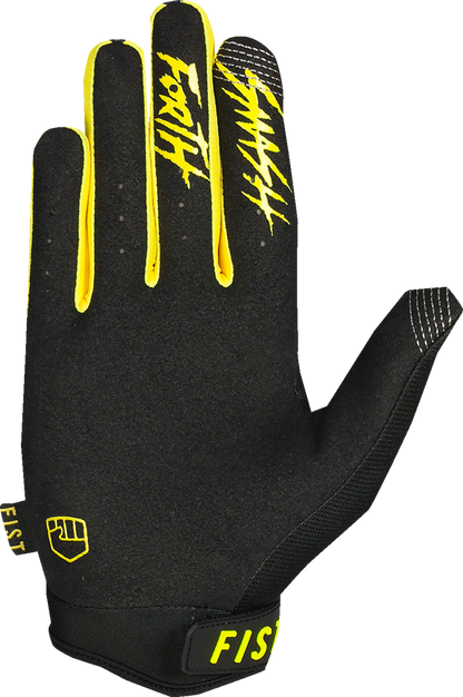 FIST Handwear Strapped Stocker Gloves - Fluoro Yellow, 2XL, Part Number F-GS-01130-2XL