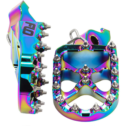 Flo PIT BIKE FOOT PEGS CRF KLX - Howling Moto