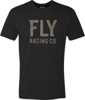 Fly Racing FLY Guage Tee Black - Howling Moto