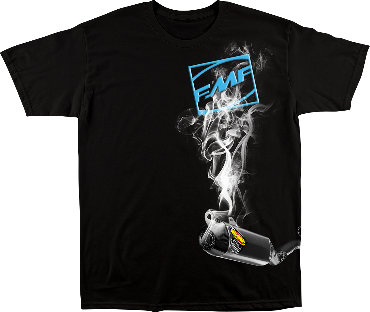 FMF Boxcage T-Shirt for Men in black, 2XL, soft spun cotton with large graphic print, casual and comfortable men's t-shirt