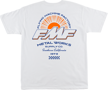 FMF Brighter Days T-Shirt - White, Medium, SP25118907WHTMD
