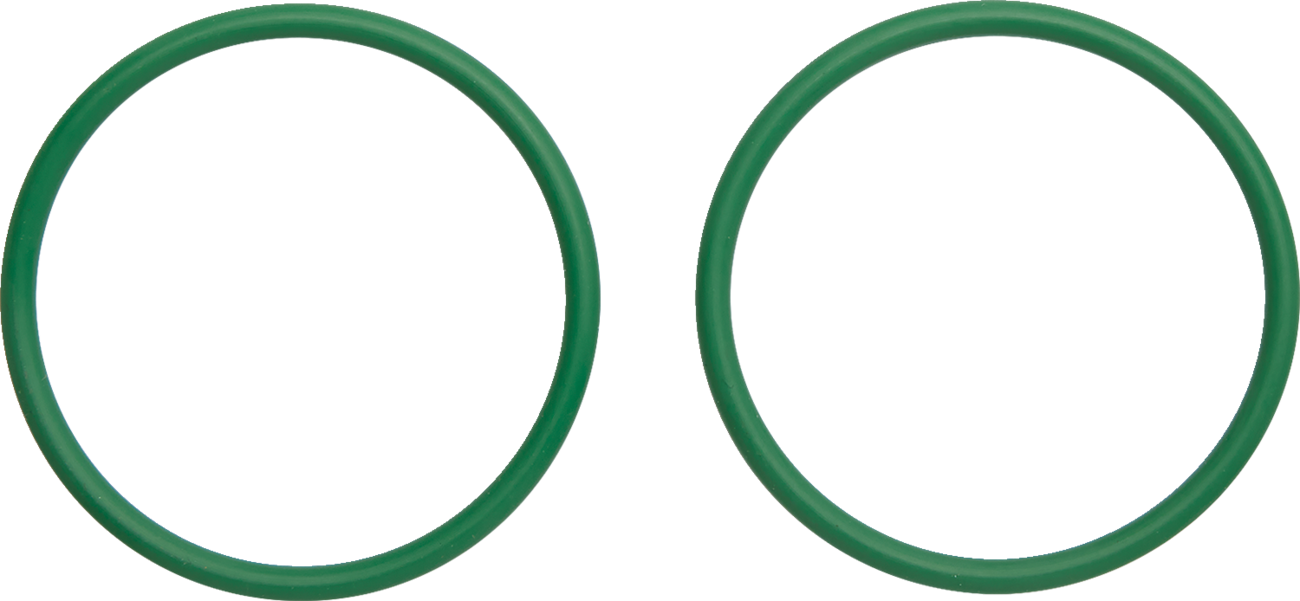 FMF Exhaust O-Rings 014882 for sealing and performance, showing close-up of black rubber O-rings for motorcycle exhaust.