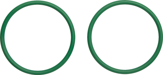 FMF Exhaust O-Rings 014882 for sealing and performance, showing close-up of black rubber O-rings for motorcycle exhaust.