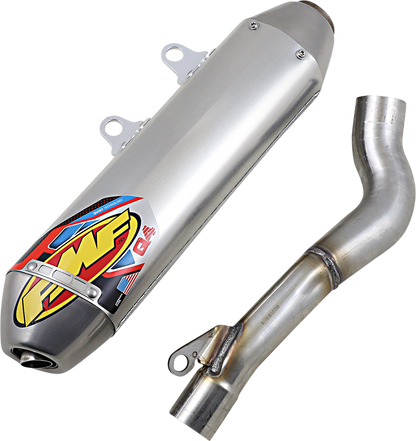 FMF Q4 HEX Muffler 045667 - High-Performance Off-Road Motorcycle Exhaust