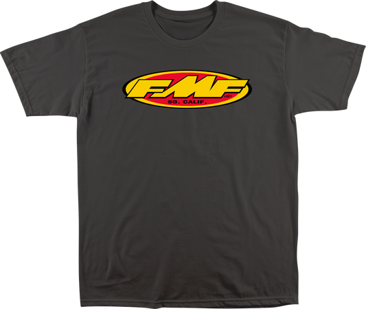 FMF The Don charcoal T-shirt in large size, featuring a casual fit and graphic design, displayed on a plain background.