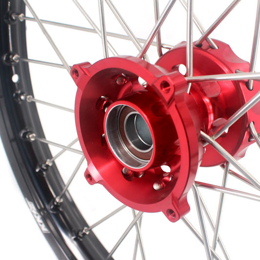 KKE 17"*1.4/14"*1.6 Small Kid's Wheels For KTM SX 85 GAS GAS MC85 2021-2024 Red Hub - Howling Moto
