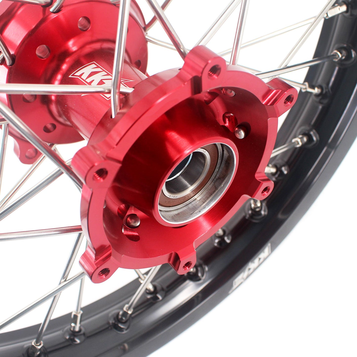 KKE 17"*1.4/14"*1.6 Small Kid's Wheels For KTM SX 85 GAS GAS MC85 2021-2024 Red Hub - Howling Moto