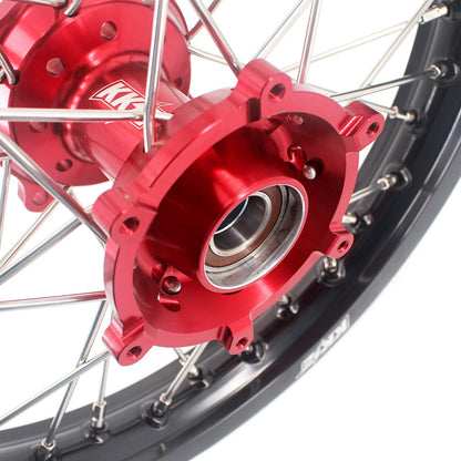 KKE 17"*1.4/14"*1.6 Small Kid's Wheels For KTM SX 85 GAS GAS MC85 2021-2024 Red Hub - Howling Moto