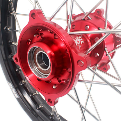 KKE 17"*1.4/14"*1.6 Small Kid's Wheels For KTM SX 85 GAS GAS MC85 2021-2024 Red Hub - Howling Moto