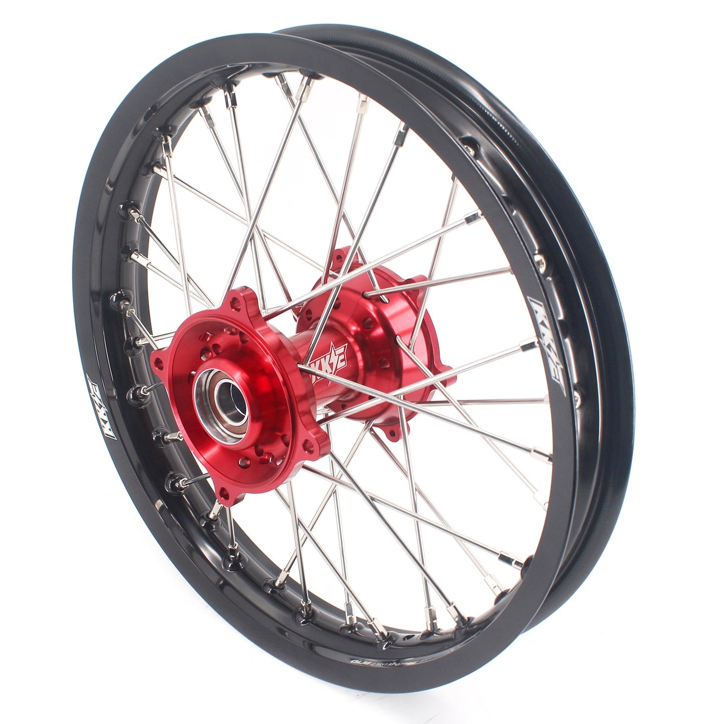 KKE 17/14 Factory Size Kids Big Wheels Rims Fit KTM SX 85 2025 Red - Howling Moto