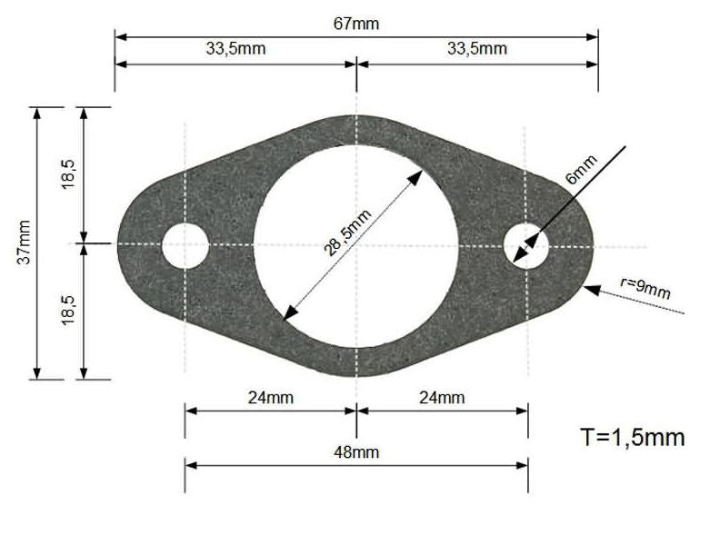 Exhaust Gasket - Howling Moto