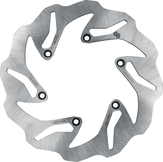 GBRAKES GBD1293X front brake rotor, OEM replacement and oversized options, metallic disc with vented design for vehicle braking system