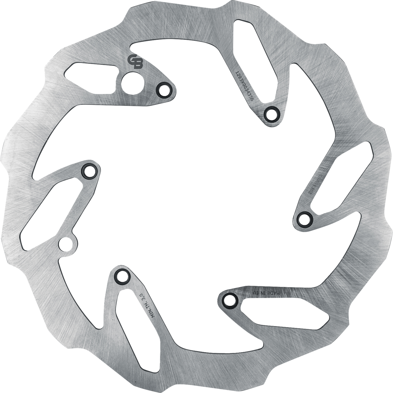 GBRAKES GBD9033XX rear brake rotor, OEM replacement with enhanced performance, shown installed on a vehicle.
