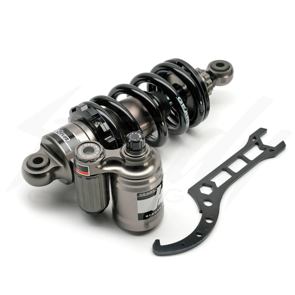 Gears Racing Hill-2 Plus Rear Coilover Shock Black Grom 2014 - 2020 - Howling Moto